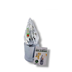 Свічка LED на сонячній батареї UNUS срібна SW-USB-SOL / 96