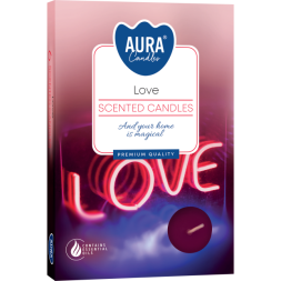 Ароматична чайна свічка p15-105 «Кохання» Aura