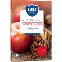 Ароматична чайна свічка p15-87 «Яблуко-Кориця» Aura